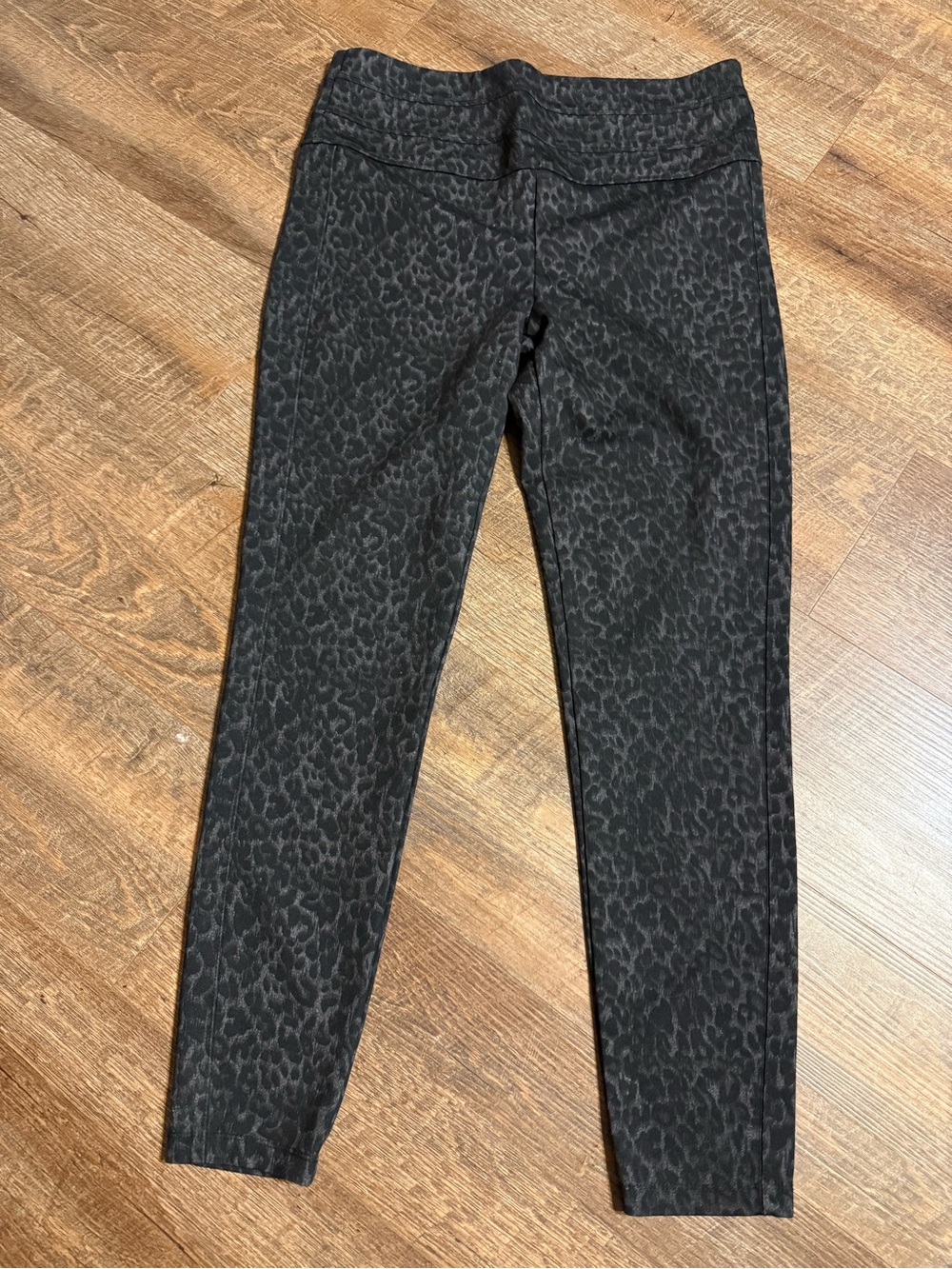 Jolt Black Leopard-Print Jeggings